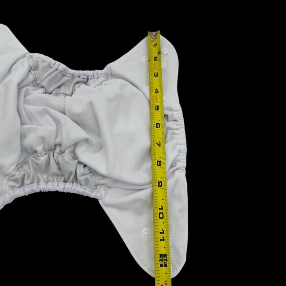 Reusable Baby Cloth Diapers W/ Inserts One Size Cloud & Polka Dot Patterns - Picture 10 of 15